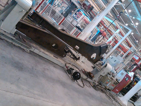 動臂焊接變位機工裝